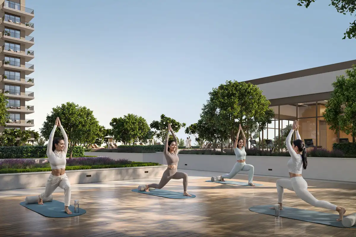 Outdoor Yoga Court